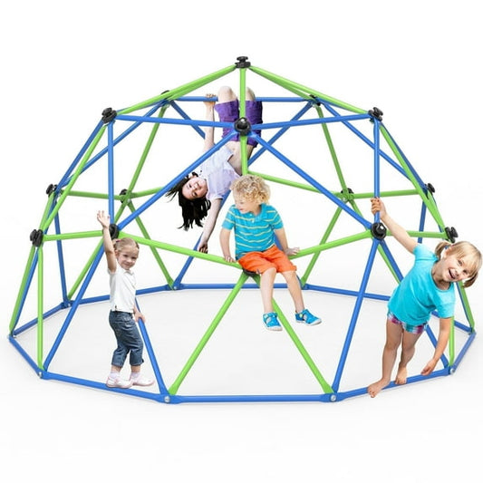 WOSTOO 10FT Climbing Dome,Kids Dome Climber Jungle Gym Outdoor Toddler Play Set for Kids 3-10 Year Outdoor Play , Supports up to 880lbs