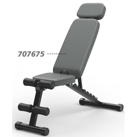 GIKPAL 9 Positions Adjustable Weight Bench,Foldable Workout Bench Olympic Weight Bench for Home Gym Full Body Strength Training,Support up to 800lbs