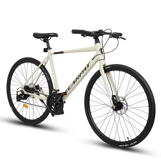 Ecarpat 24-Speed Road Bike with L-TWOO Disc Brakes, Lightweight Aluminum Frame for Racing and Urban Commuting, Perfect for Men and Women