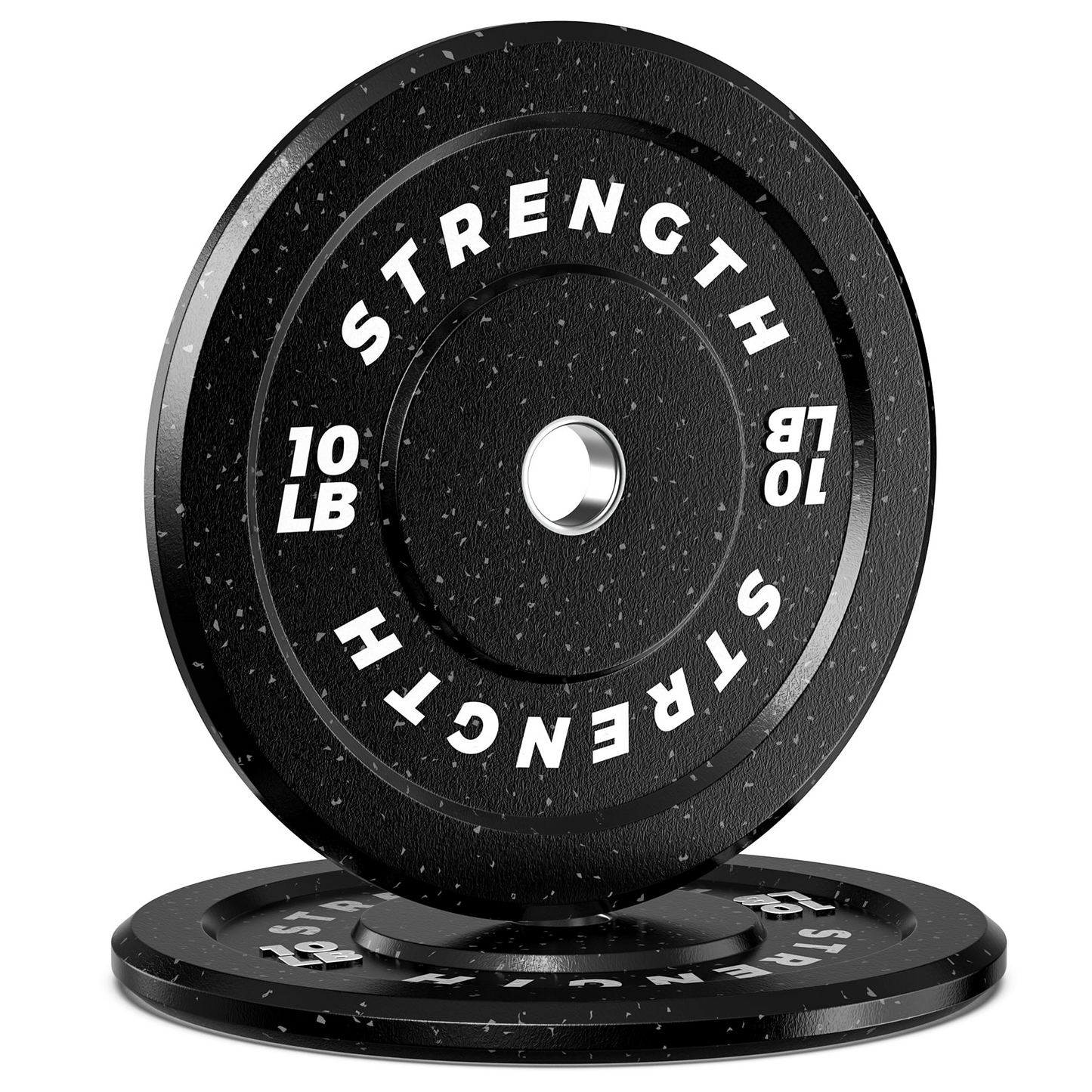 GIKPAL 20lb 2-inch Olympic Weight Plates, Durable Recycled Rubber - Low Noise & Floor Protection - Quick Identification, 10lb to 55lb Weights - Ideal for Weightlifting & CrossFit