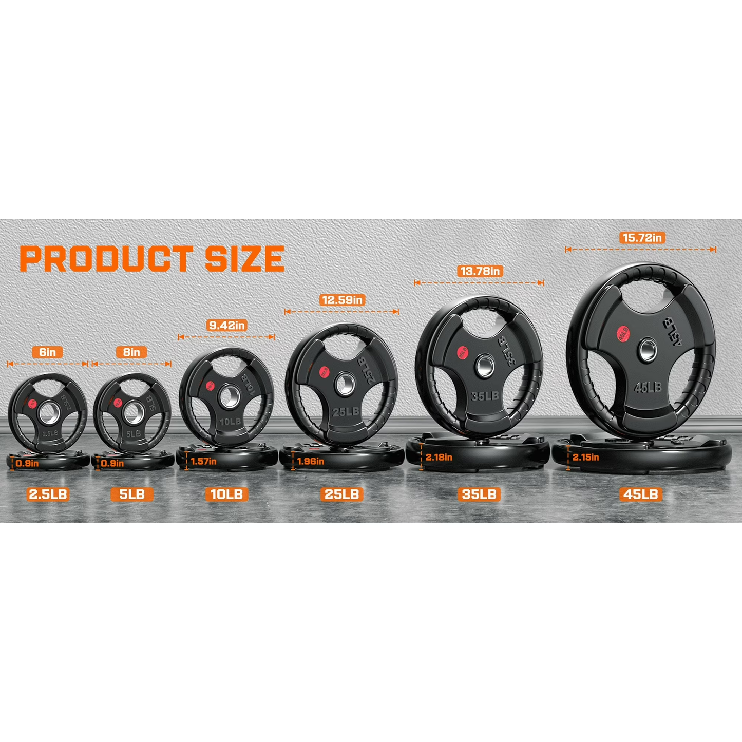 GIKPAL Leg Extension and Curl Machine with 160lbs 2 inch Rubbe Weight Plates, Leg Curl Machine Leg Extension Machine for Home Gym