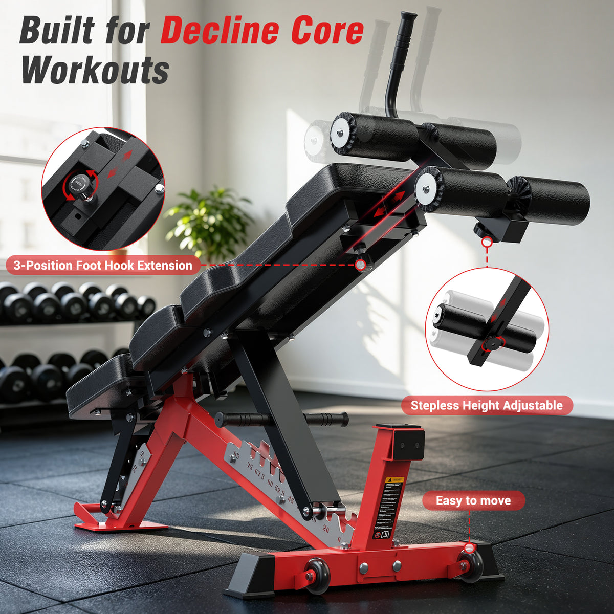 GIKPAL Smith Machine Home Gym,2300LBS Heavy Duty Power Rack Cage with Heavy-duty Weight Bench Workout Bench