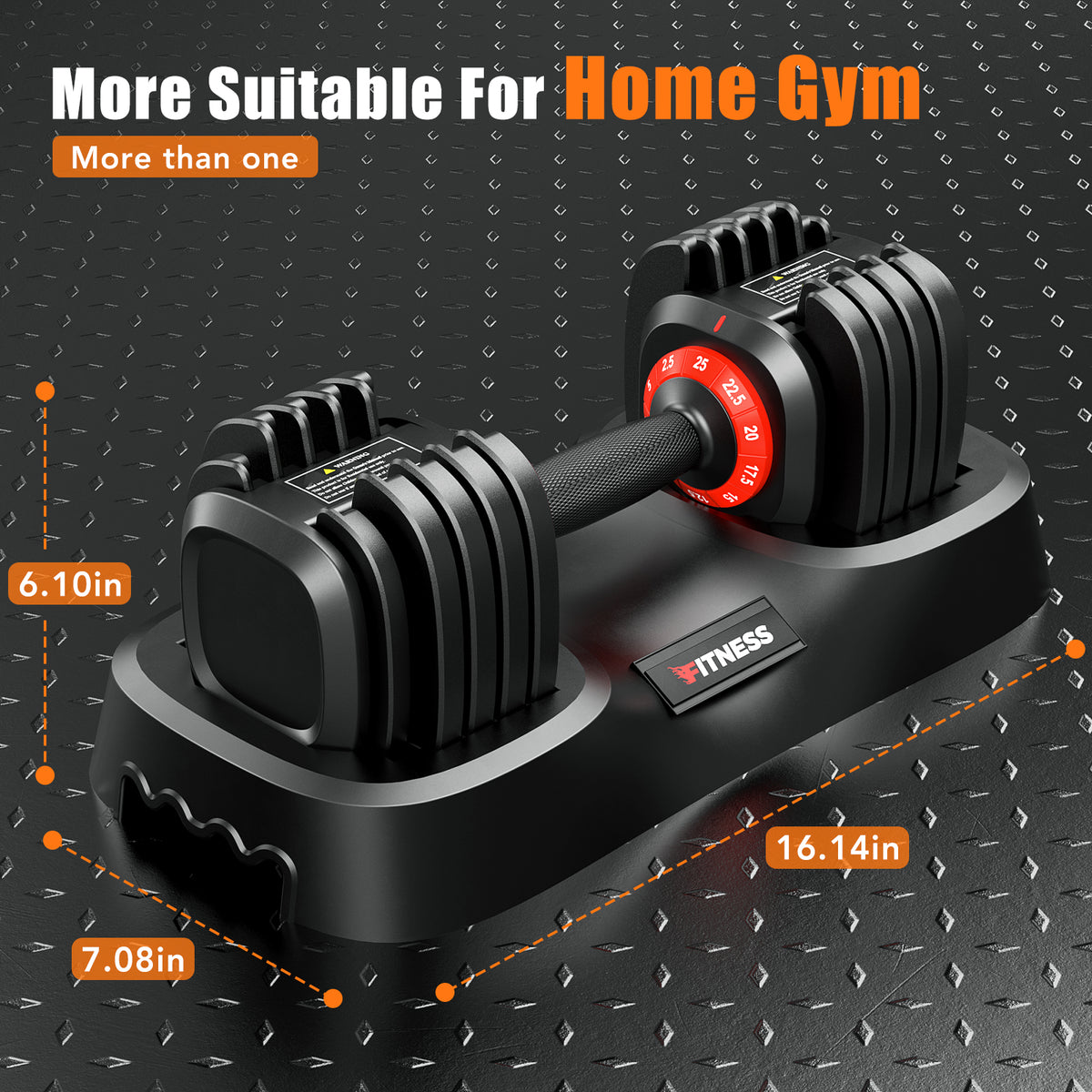GIKPAL 9 Positions Adjustable Foldable Weight Bench Workout Bench with 10 in 1 Quick-Select 50LB(25lbs*2) Adjustable Dumbbells