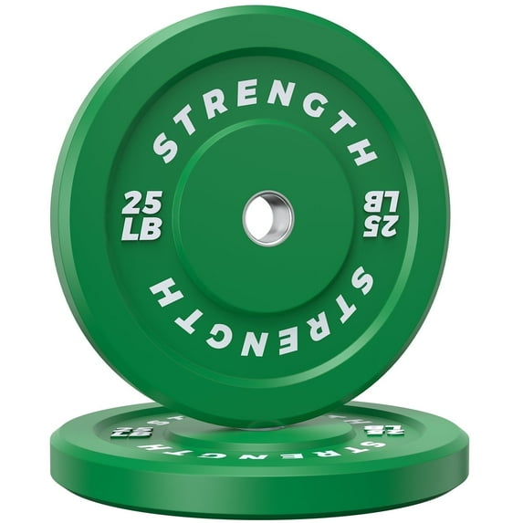 GIKPAL 50lbs 2-inch Olympic Weight Plates,10lb to 45lb Rubber Bumper Plates with Steel Hub for Strength Training, Weightlifting, Crossfit,Weight Plate for Barbell