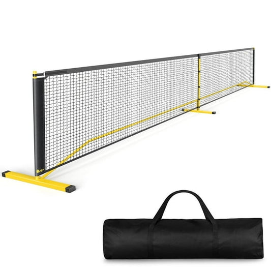 GIKPAL Portable Pickleball Net with Carrying Bag, 22 FT Pickle Ball Net System for Driveway Backyard
