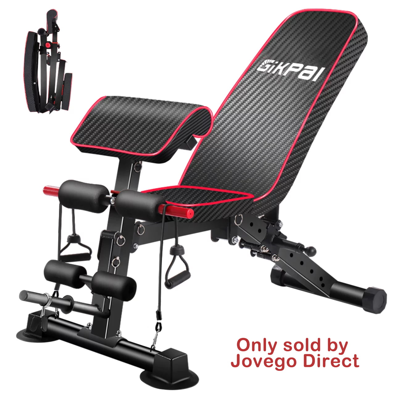Home Gym GIKPAL Adjustable Weight Bench - Foldable Incline