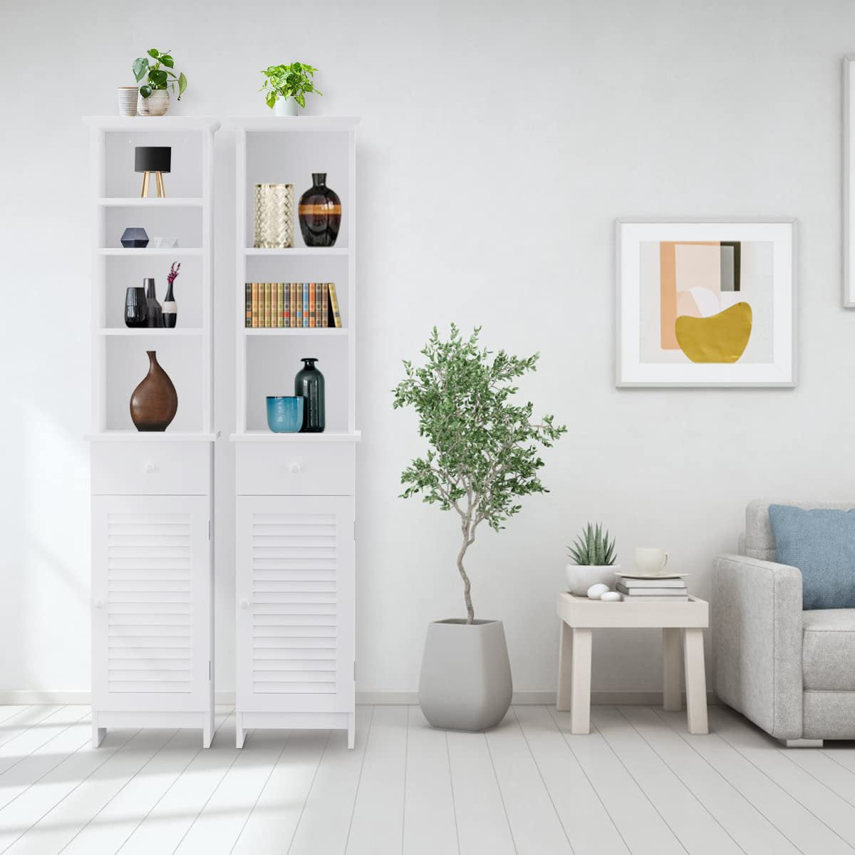 Renfox Bathroom Storage Cabinet