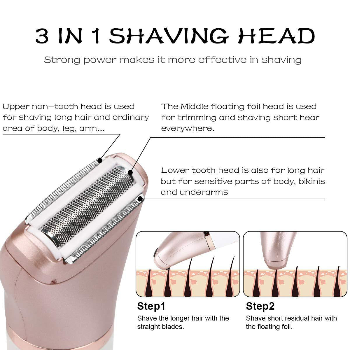 Electric Razor Shaver for Women - RenFox Hair Remover